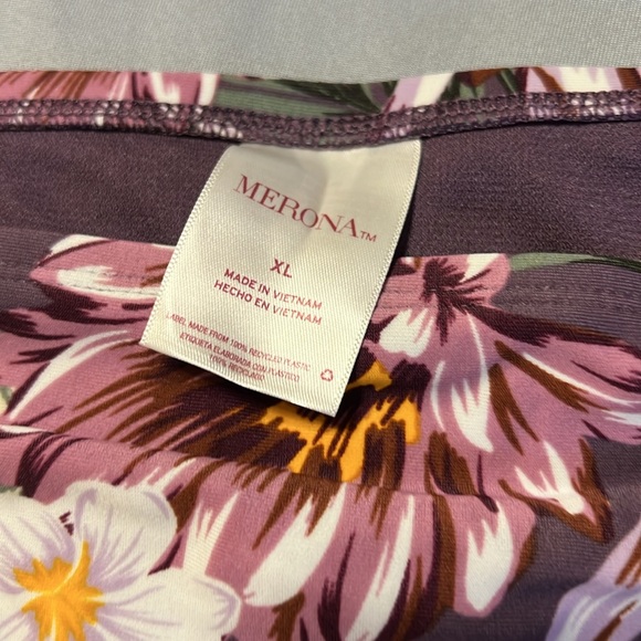 NWT Cute Swim Hipster Bottoms From Merona Size XL. Never Worn. Liner Still Attd. - Picture 3 of 4